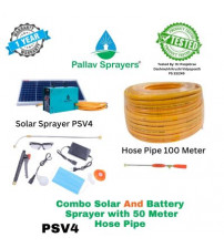Pallav Multipurpose Solar Sprayer PSV4 with 100meter Hose Pipe